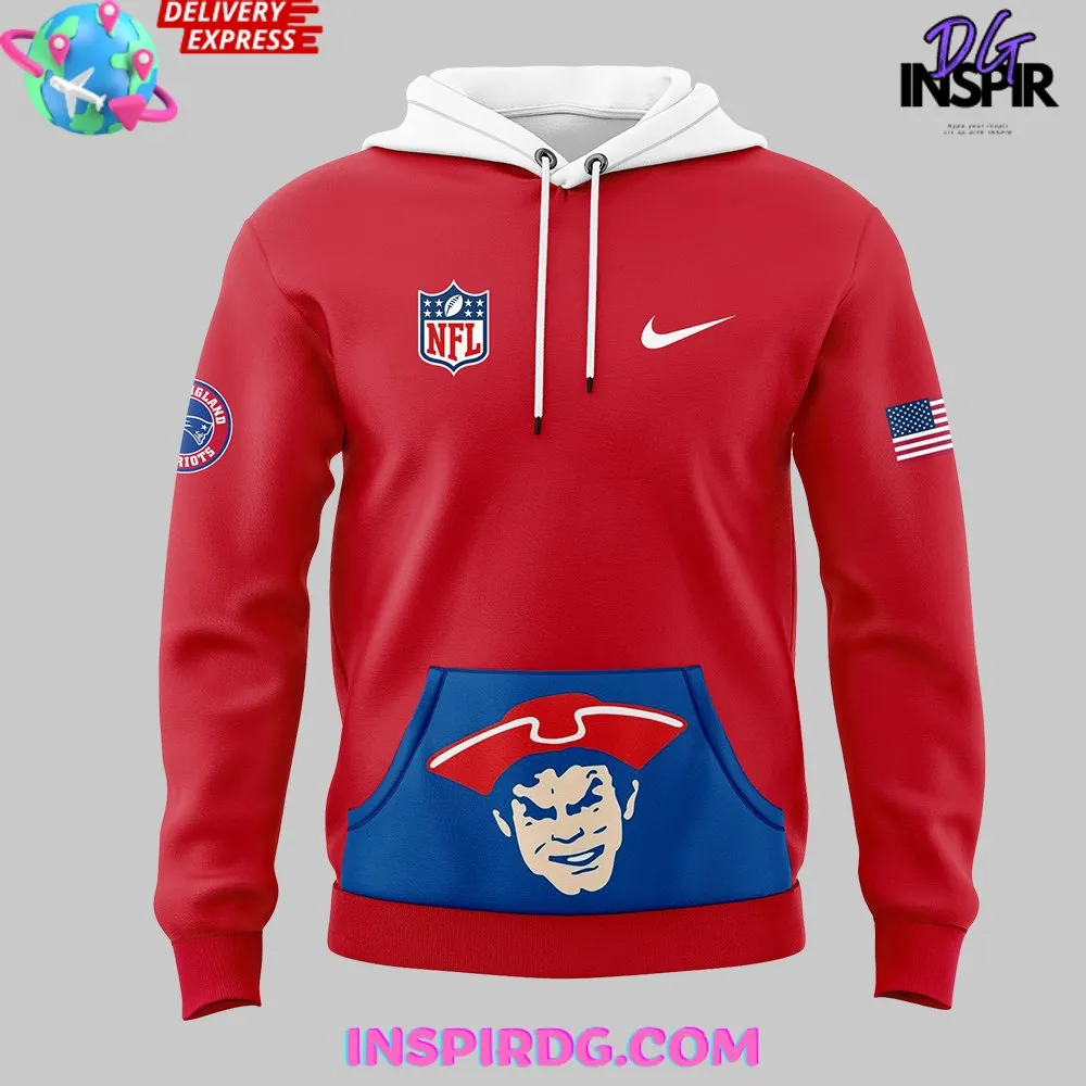 -New England Patriots Rewind Club 2024 Hoodie