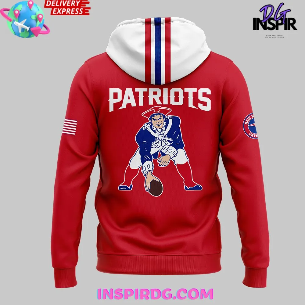 -New England Patriots Rewind Club 2024 Hoodie