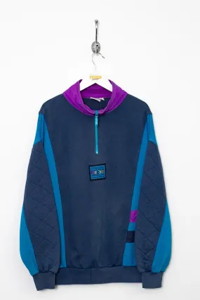 90s Reebok 1/4 Zip Sweatshirt (M)