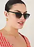 Accessorize Metal Detail Sunglasses