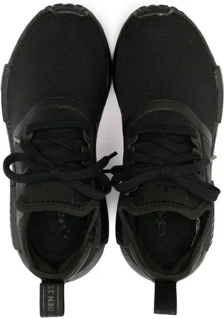 Adidas Kids NMD low-top trainers Black