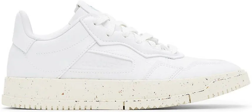 Adidas Originals White Clean Classics SC Premiere Sneakers