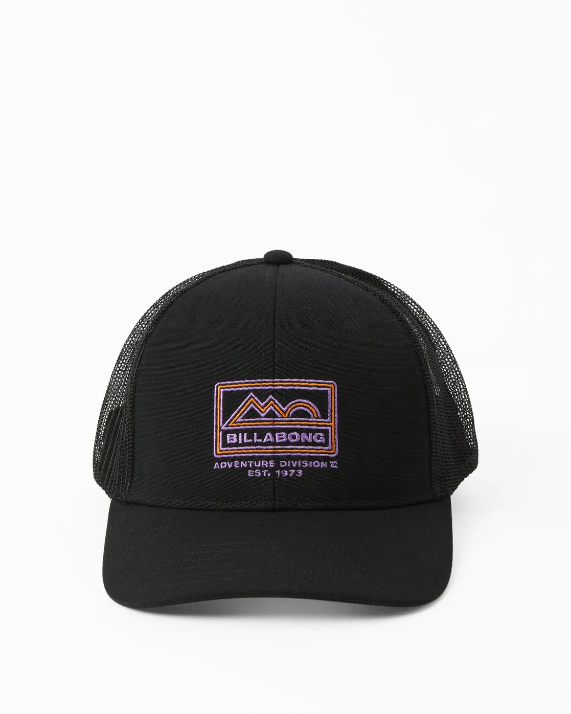 A/Div Walled Trucker Hat - Black