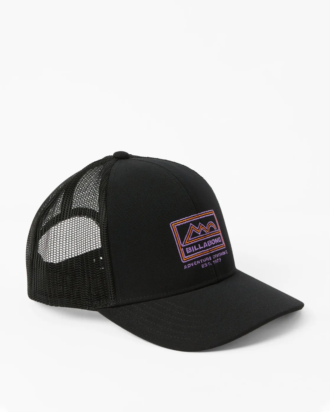 A/Div Walled Trucker Hat - Black