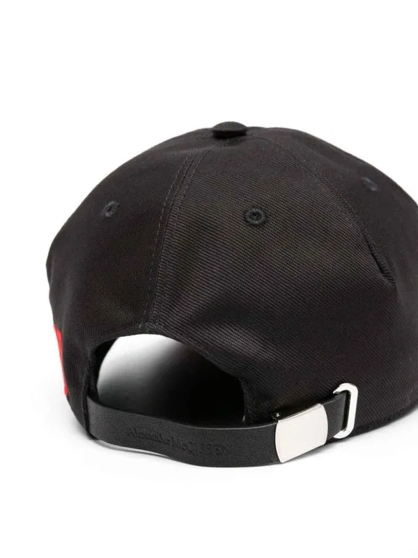 Alexander Mcqueen Baseball hat with embroidery