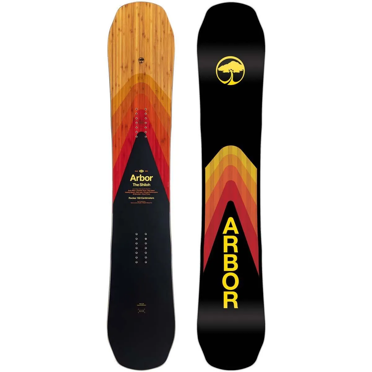 Arbor Collective Men's Shiloh Rocker Snowboard