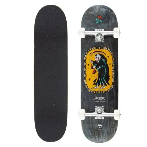 Arbor Street 8.5 Inked Complete Skateboard