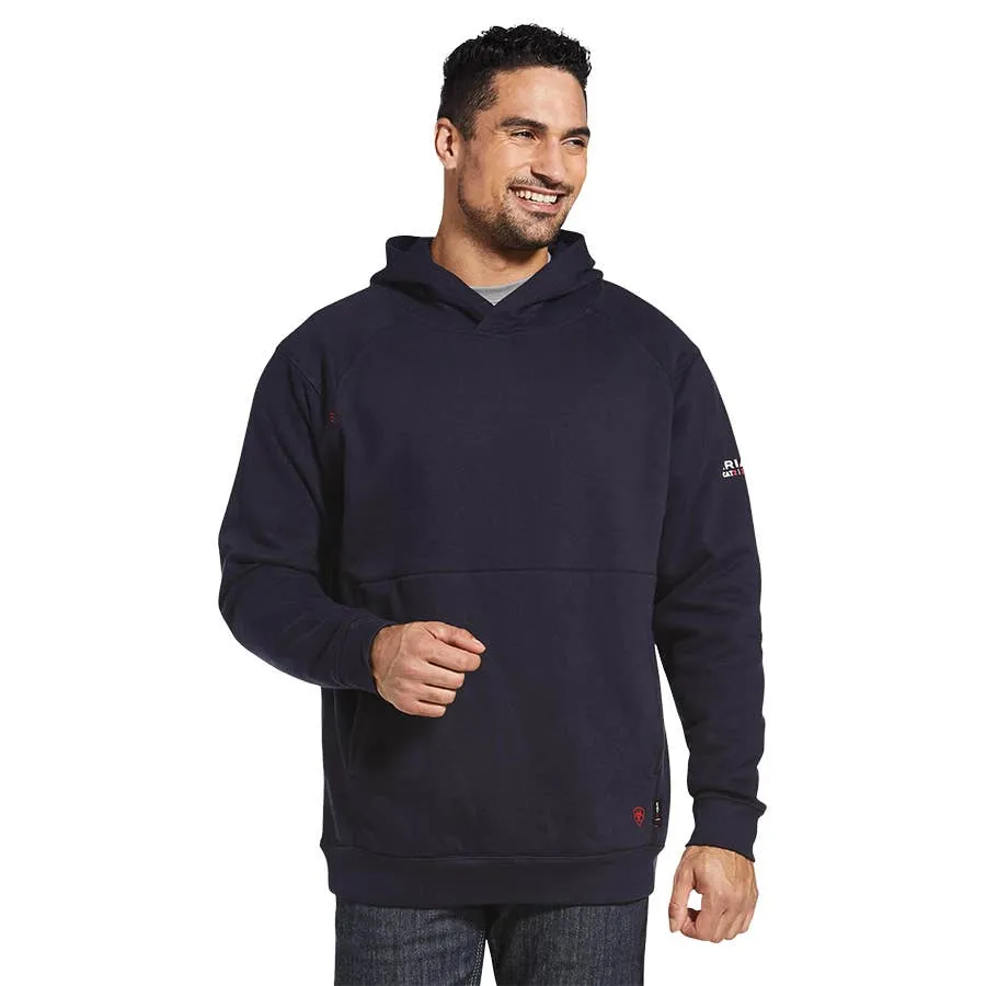 Ariat Men's FR Rev Pullover Hoodie - Navy