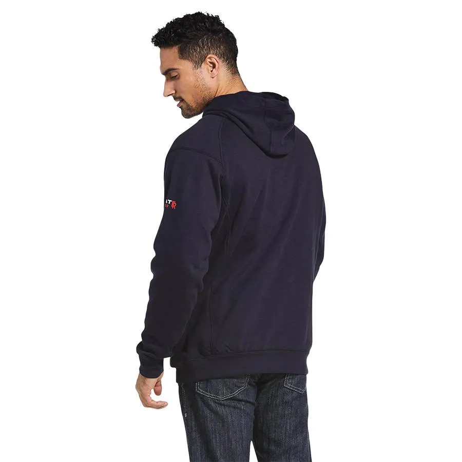 Ariat Men's FR Rev Pullover Hoodie - Navy