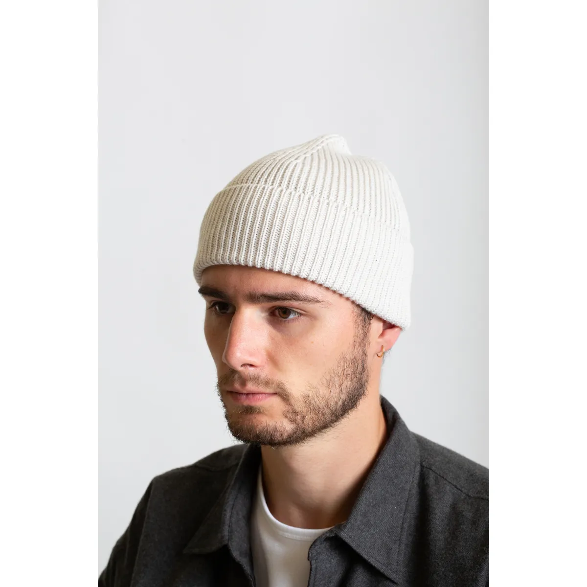 Arpenteur   Vicko Wool Beanie Cream