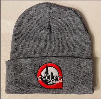 Asylum Skatepark Beanie - Grey