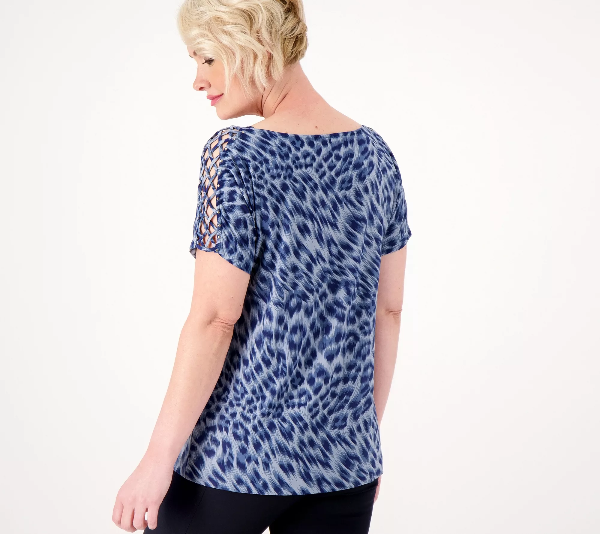 Attitudes by Renee Global Illusions Printed Tunic