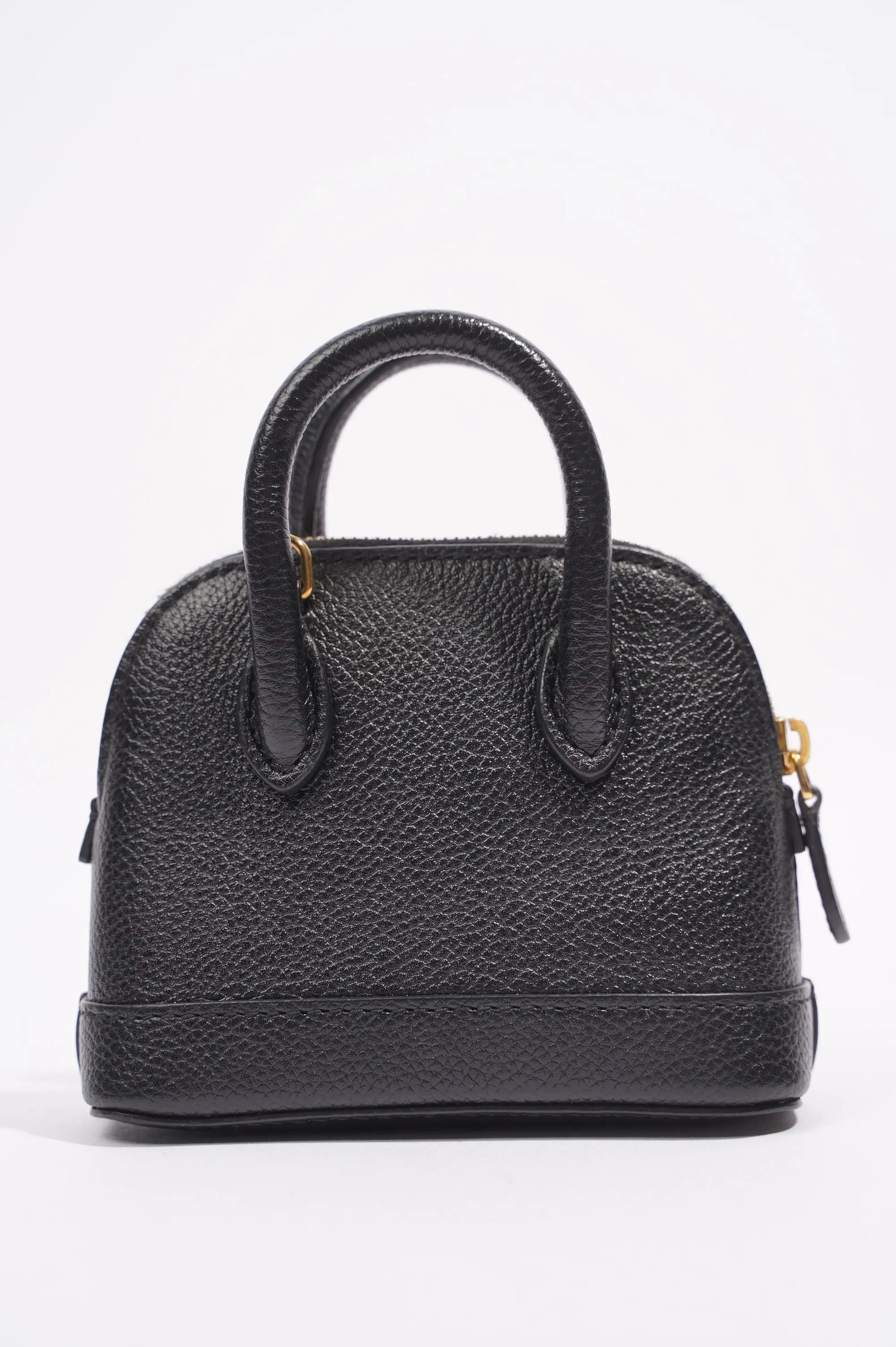 Balenciaga Top Ville Bag Black Leather XXS