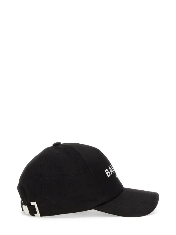 Balmain Baseball Hat With Logo