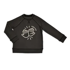 Bamboo Fleece Sweatshirt (Pirate Ship/High Five)