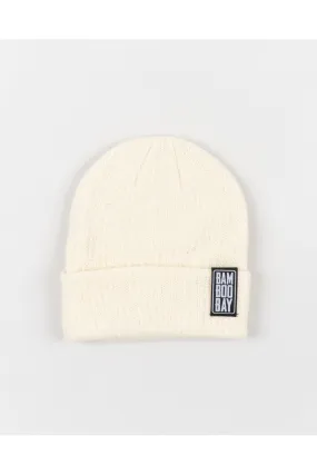 BamBooBay Baa Baa Beanie White