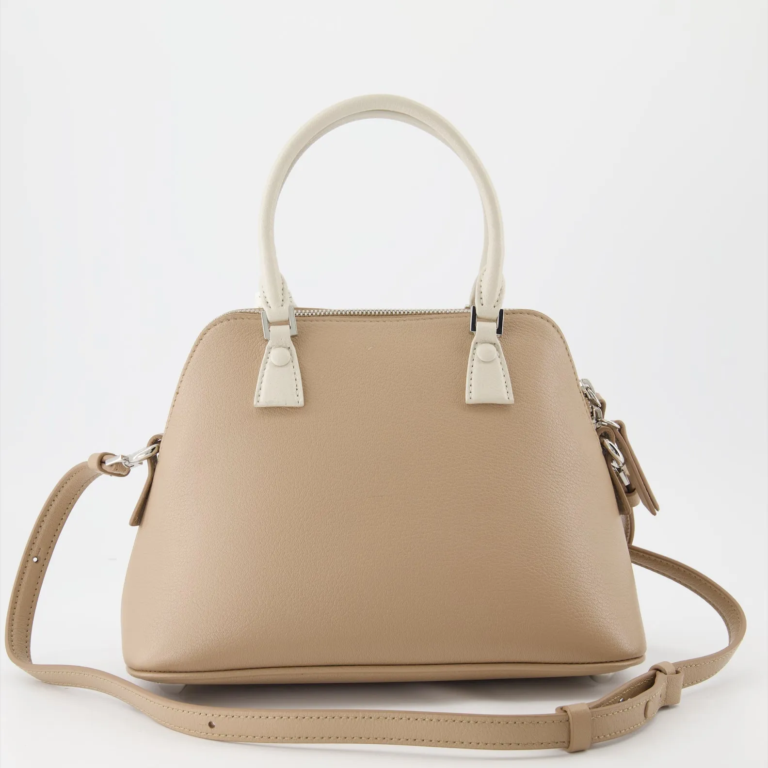 Bicolor Leather Bag