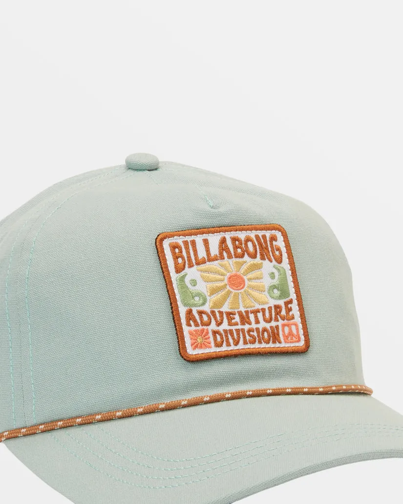 Billabong Womens Adiv Snapback Hat-Blue Haze