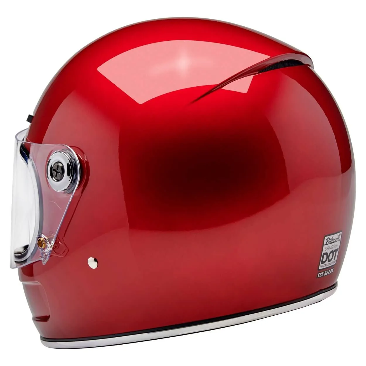 Biltwell Inc | Gringo SV Helmet - Metallic Cherry Red