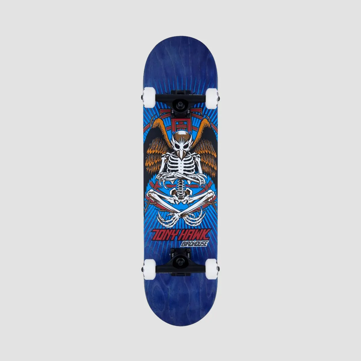 Birdhouse Hawk Birdman Stage 3 Skateboard Blue - 8"