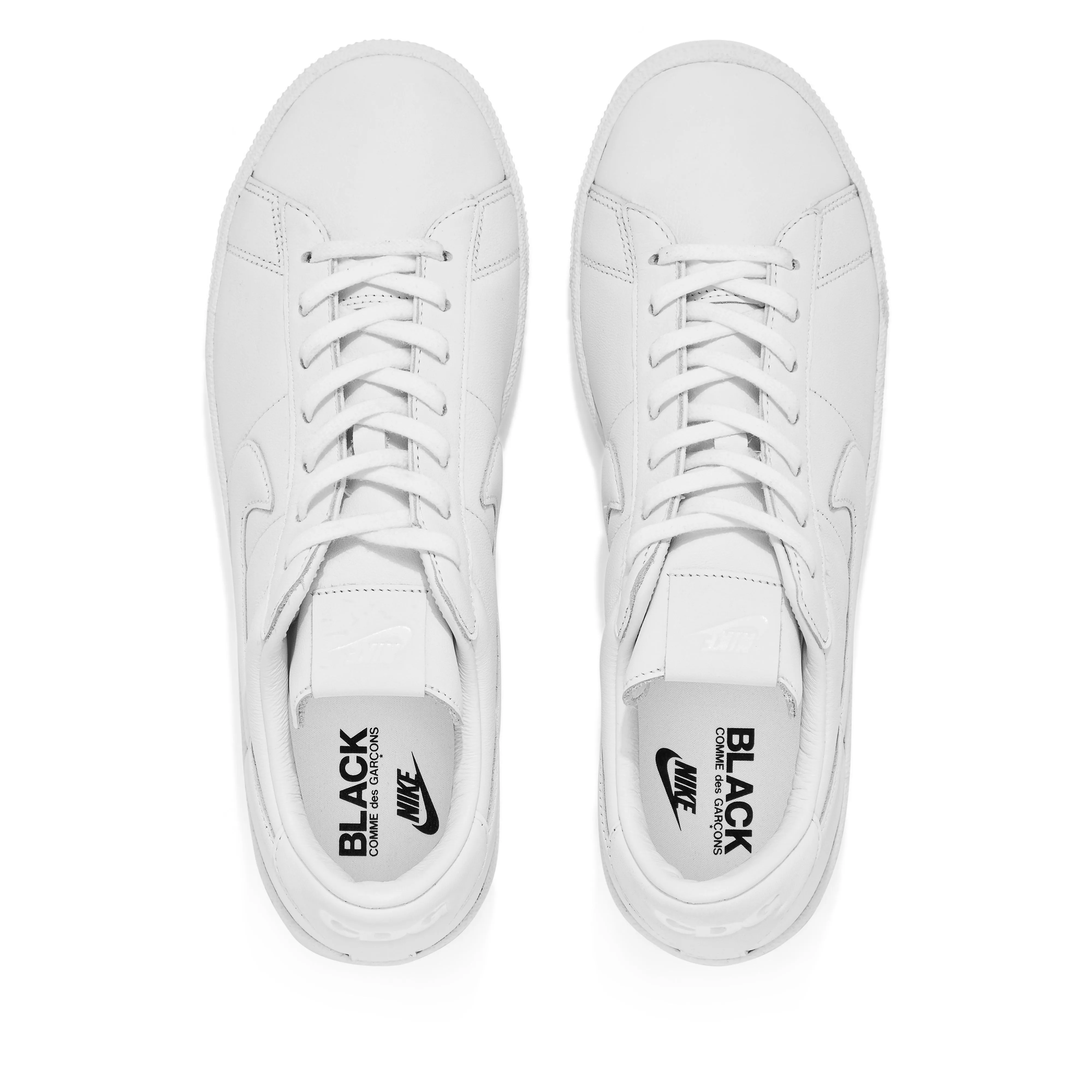 BLACK Comme des Garons - Nike Tennis Classic Sneakers - (White)