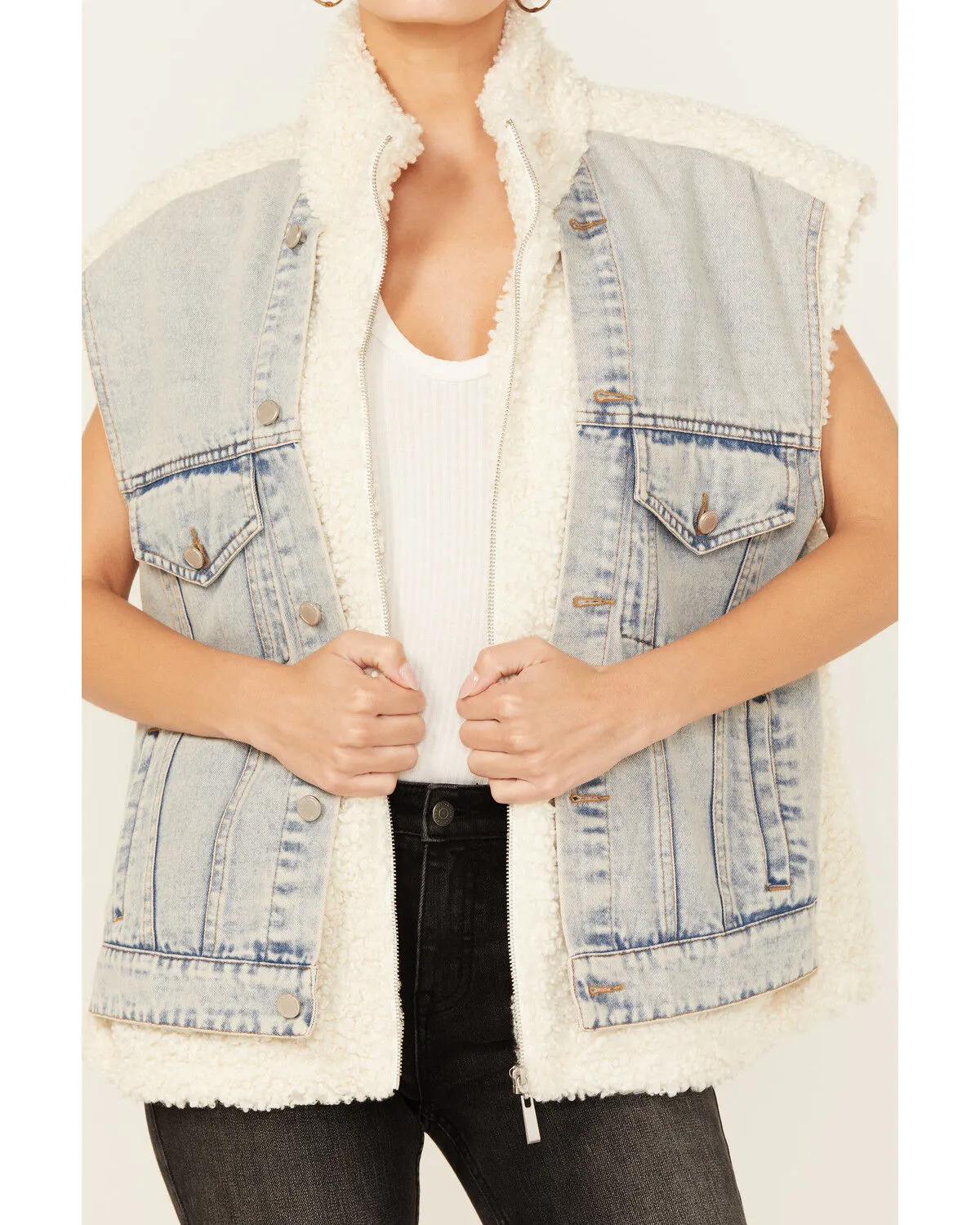 BLANKNYC Women's Snowbank Vest