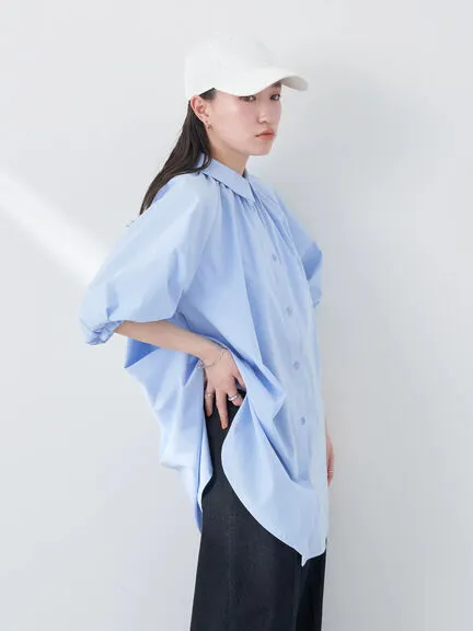 Bobo Tokyo Uruwashi Puff Sleeve Tunic Blouse