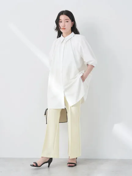 Bobo Tokyo Uruwashi Puff Sleeve Tunic Blouse