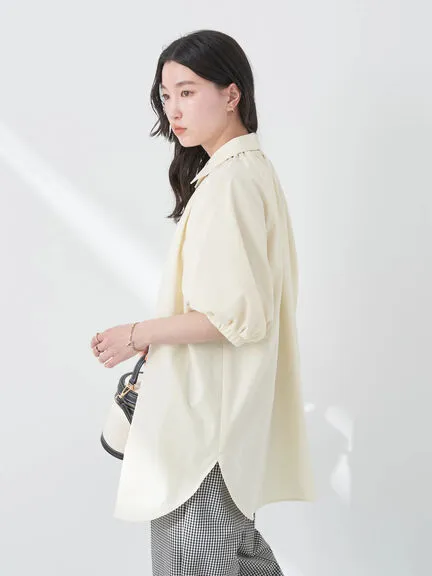 Bobo Tokyo Uruwashi Puff Sleeve Tunic Blouse