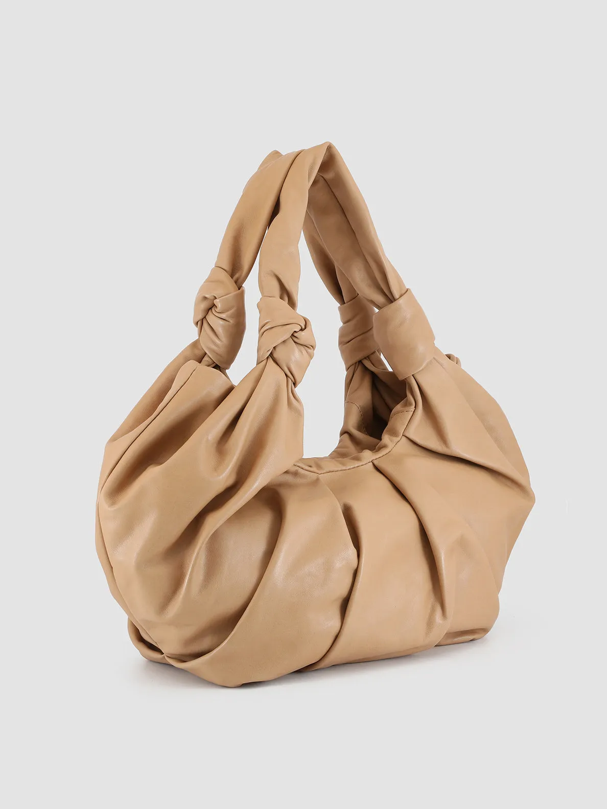 BOLINA 20 - Light Brown Leather Bag