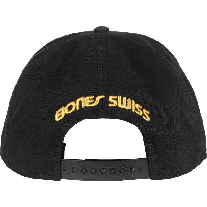 BONES BEARINGS SCRIPT HAT BLACK