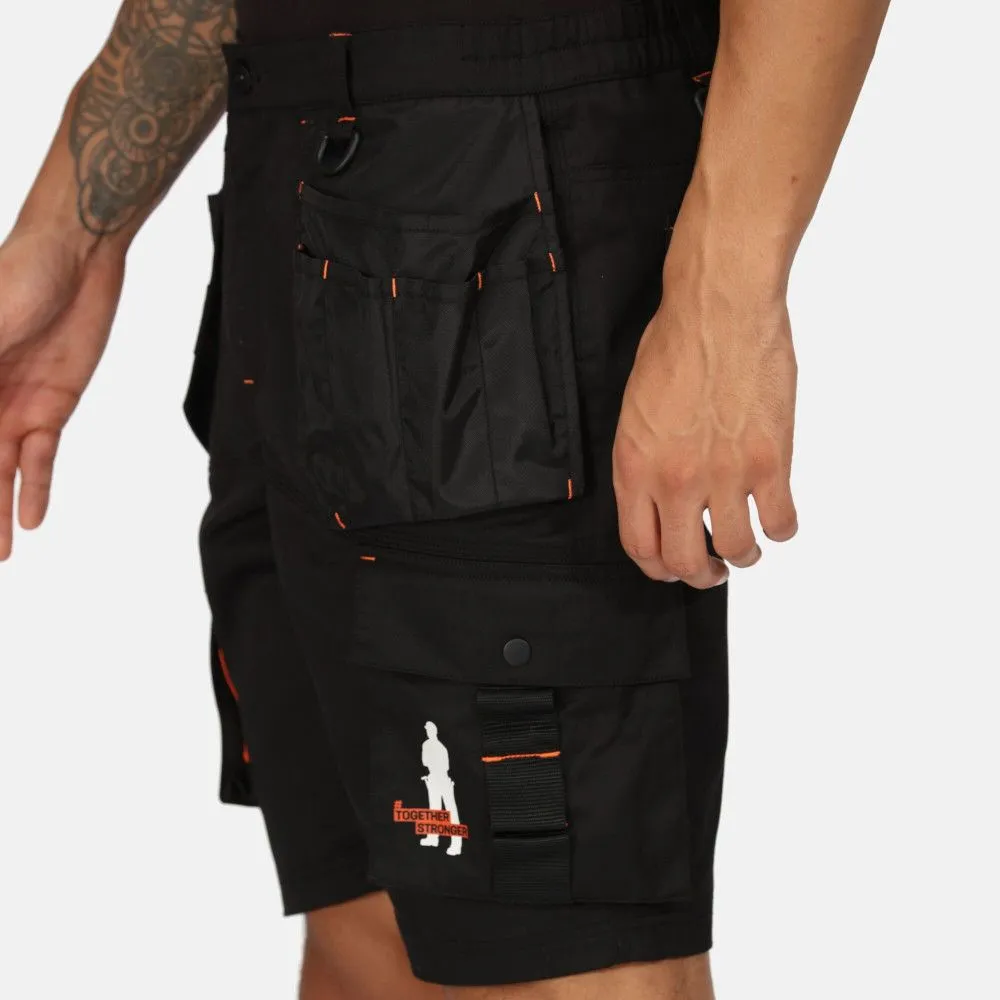 Brand of Builders Mens Workwear Multi Pocket Shorts