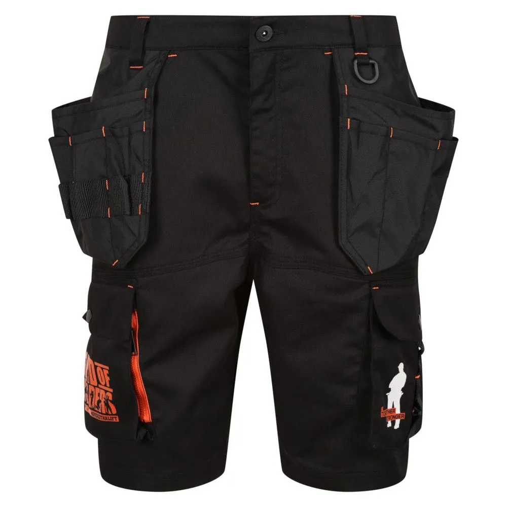 Brand of Builders Mens Workwear Multi Pocket Shorts