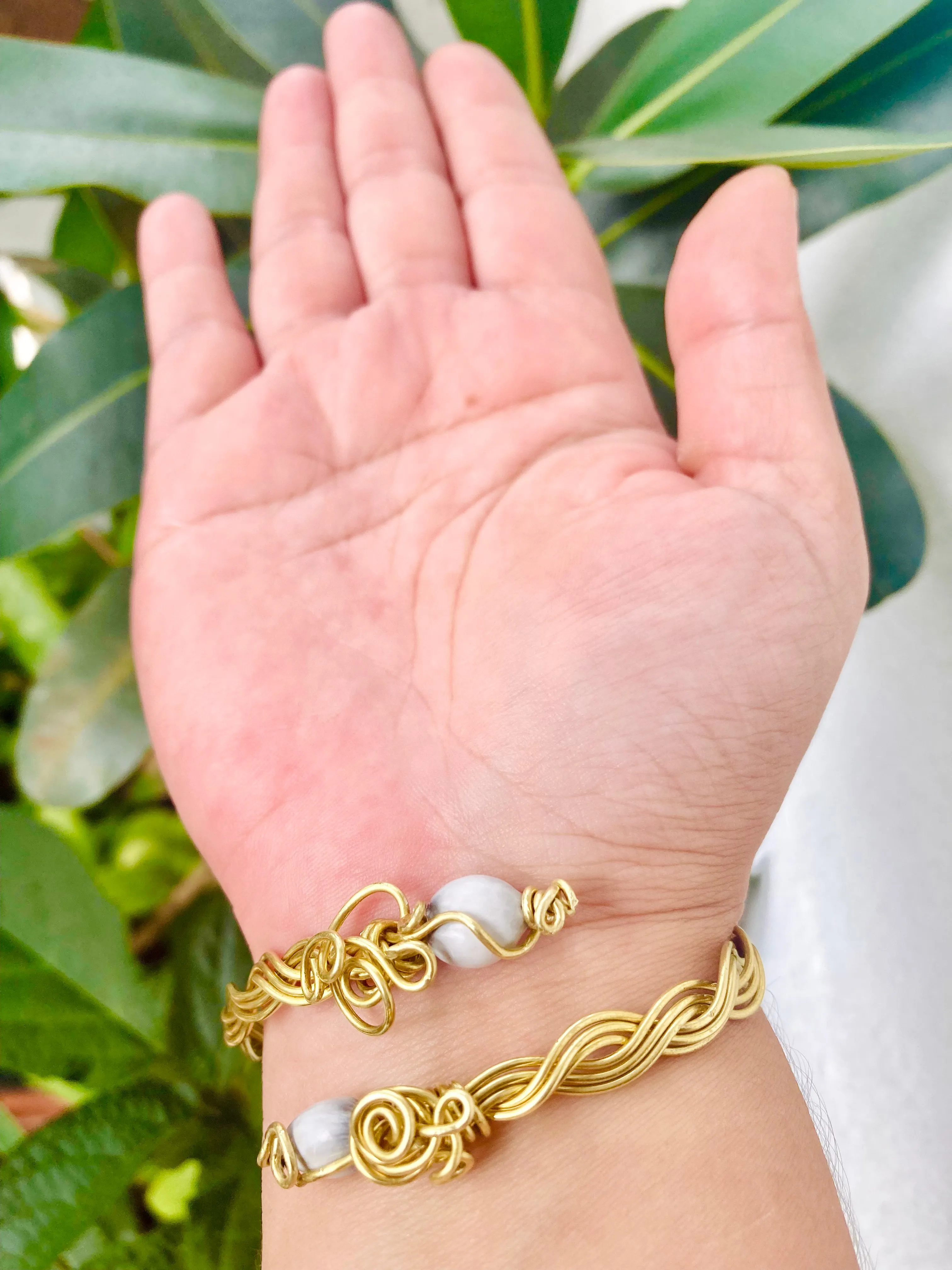 Brass Portal Bracelet