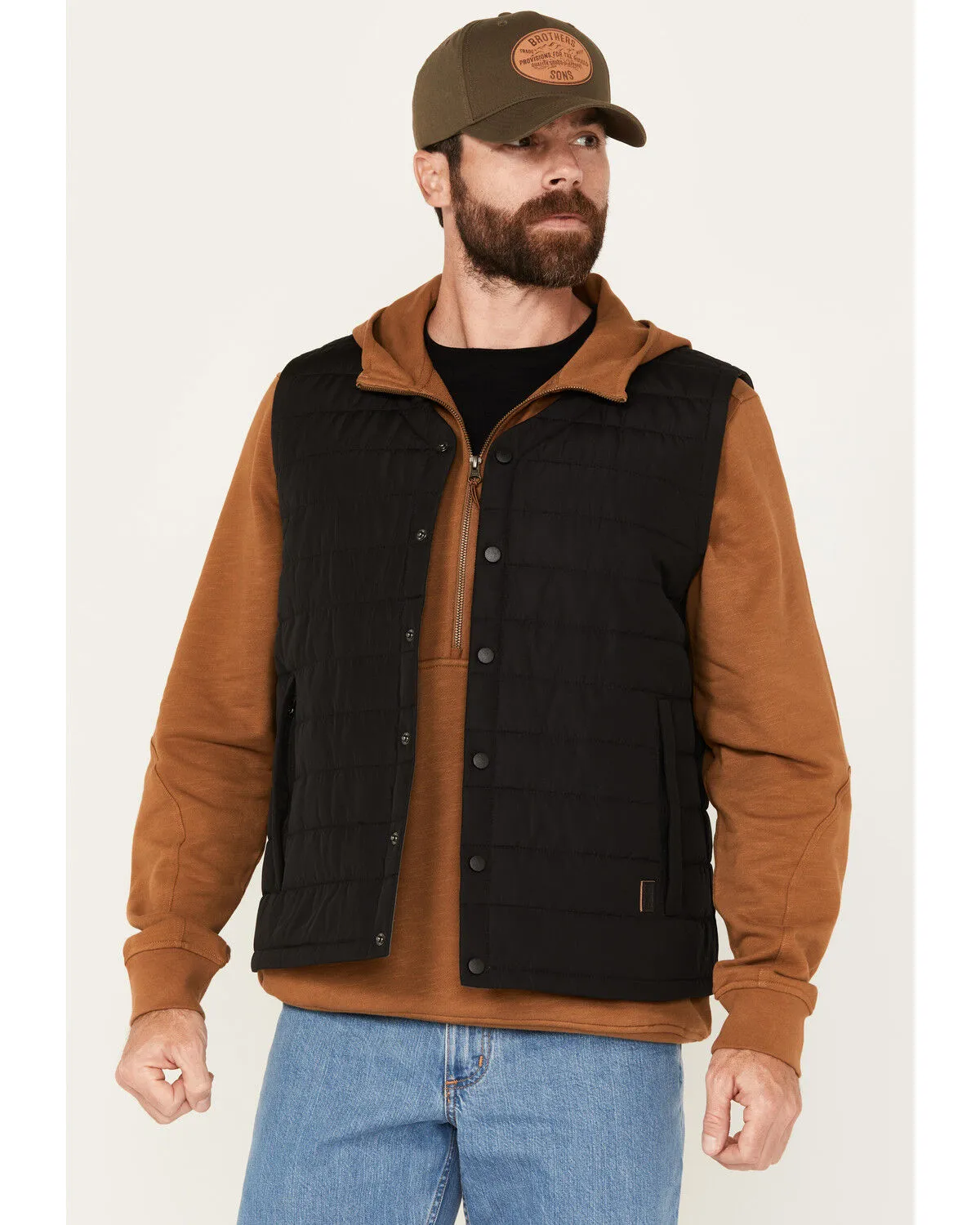 Brothers and Sons Men's Cameron Insulated Snap Vest