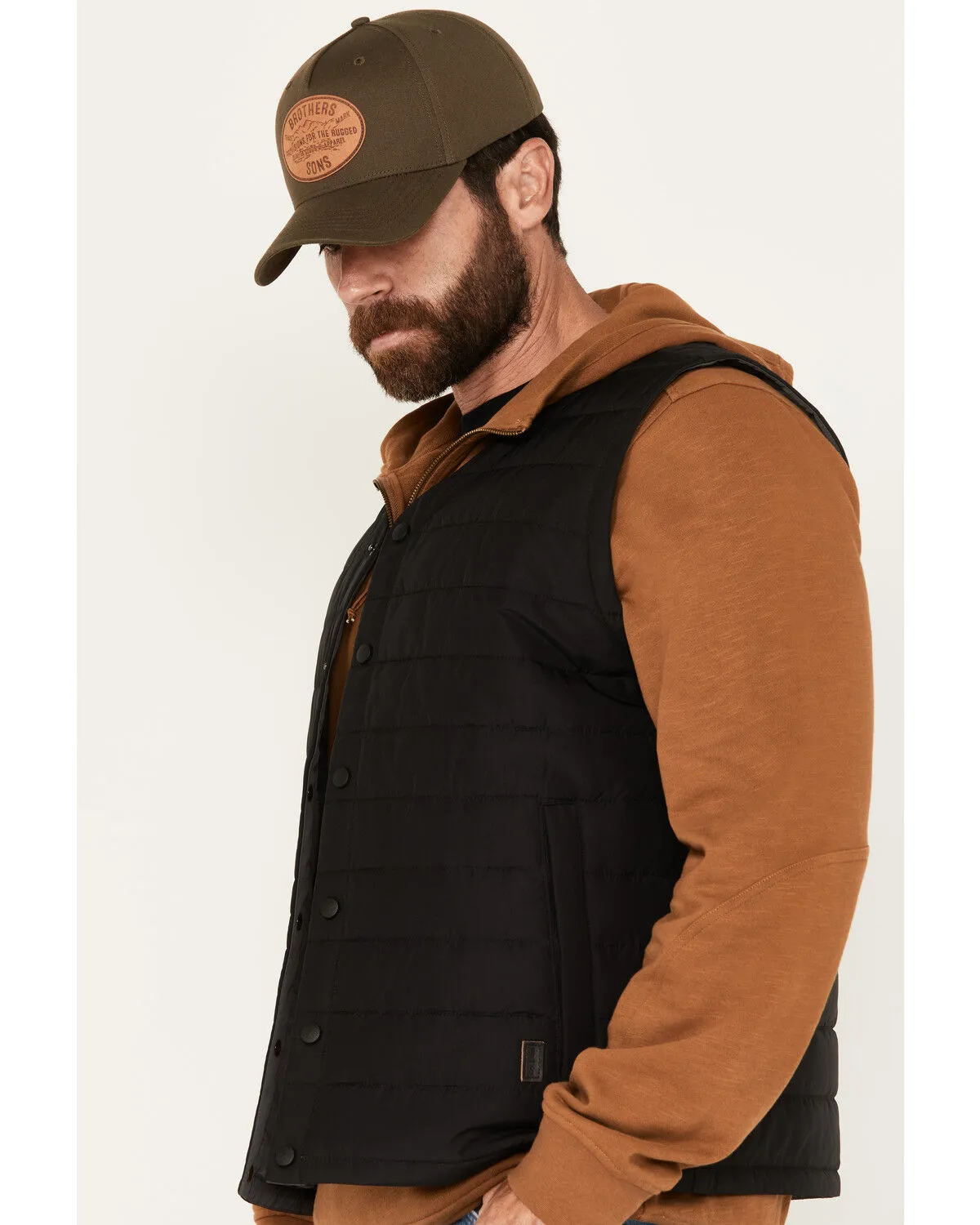 Brothers and Sons Men's Cameron Insulated Snap Vest