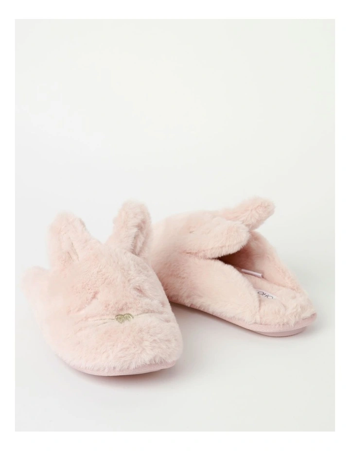 Bunny Slipper in Pink