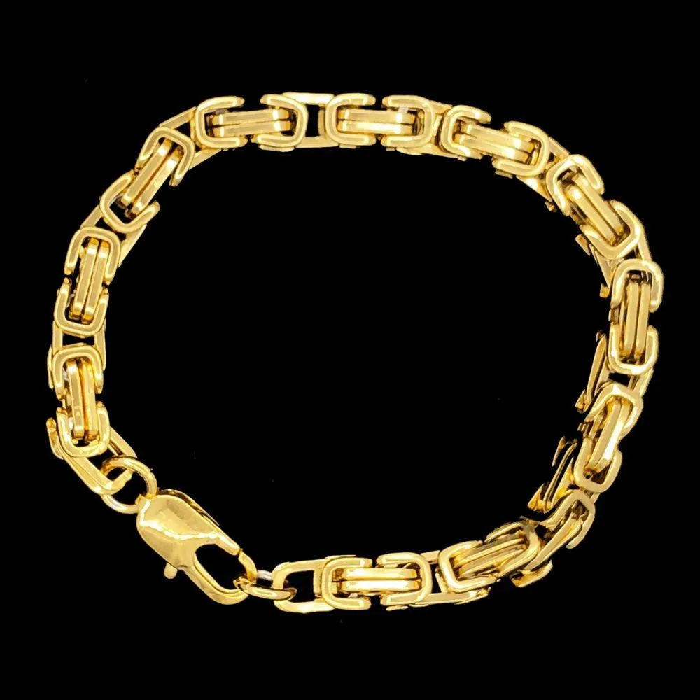 Byzantine Bracelet in Stainless Steel