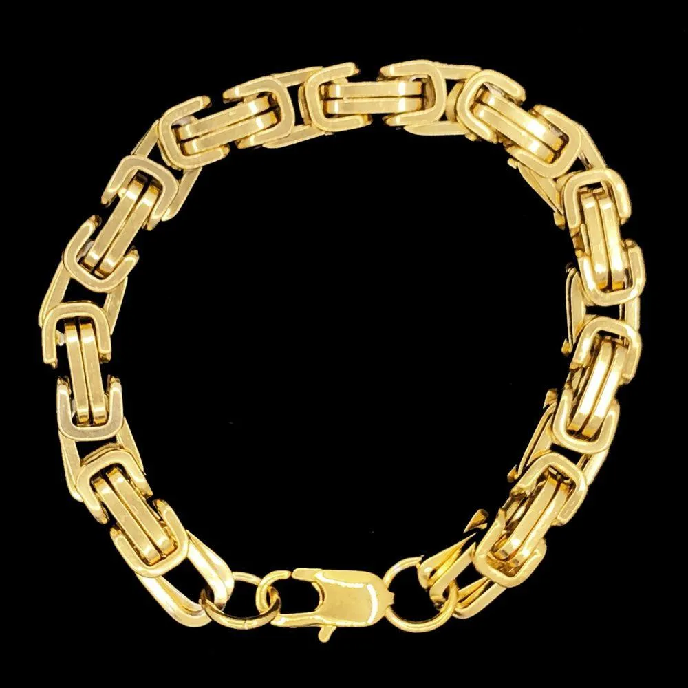 Byzantine Bracelet in Stainless Steel