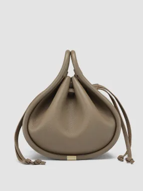 CABALA 004 - Taupe Leather Handle Bag