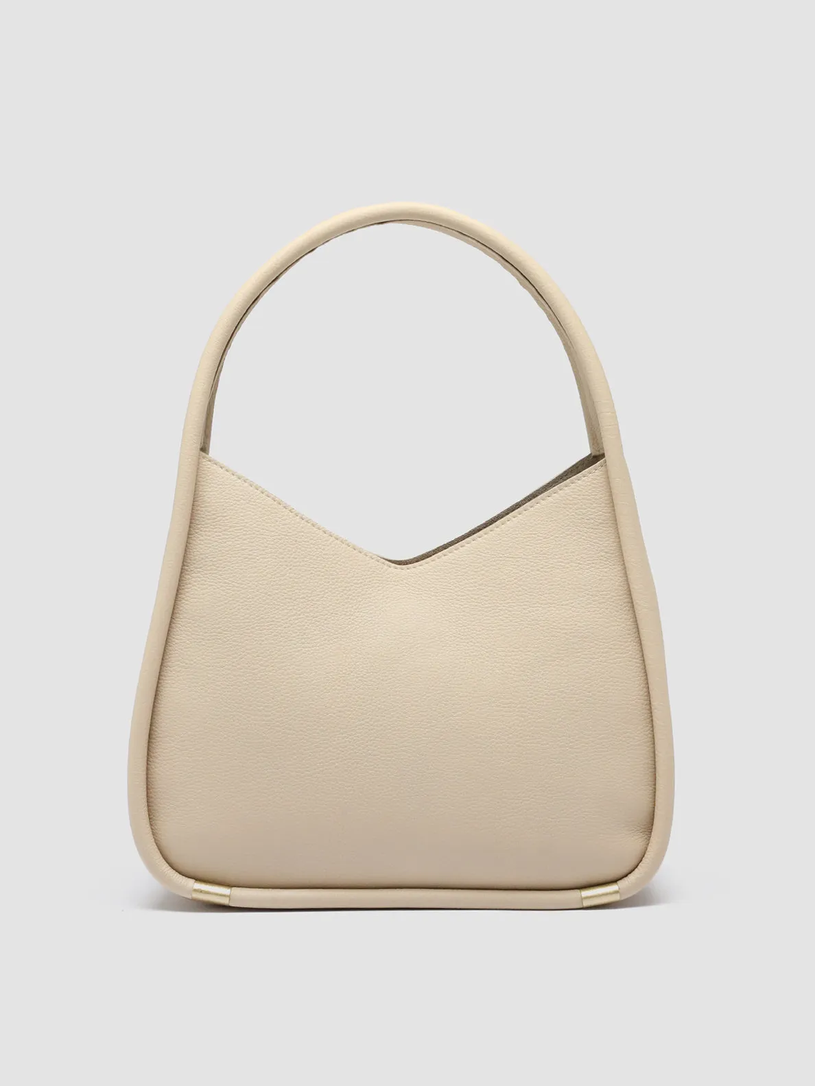 CABALA 006 - Ivory Leather Handle Bag