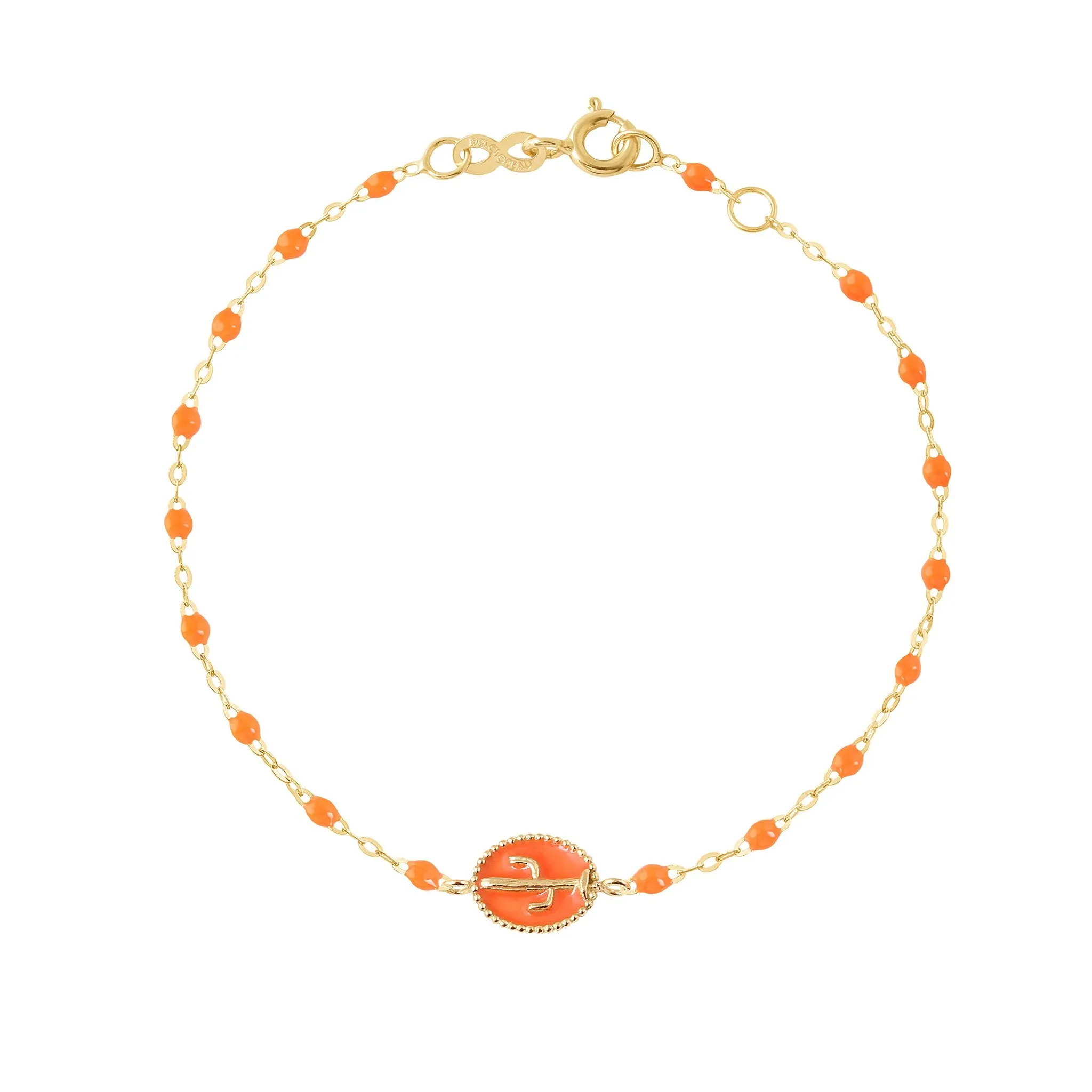 Cactus Classic Gigi Orange bracelet, Yellow Gold, 6.7