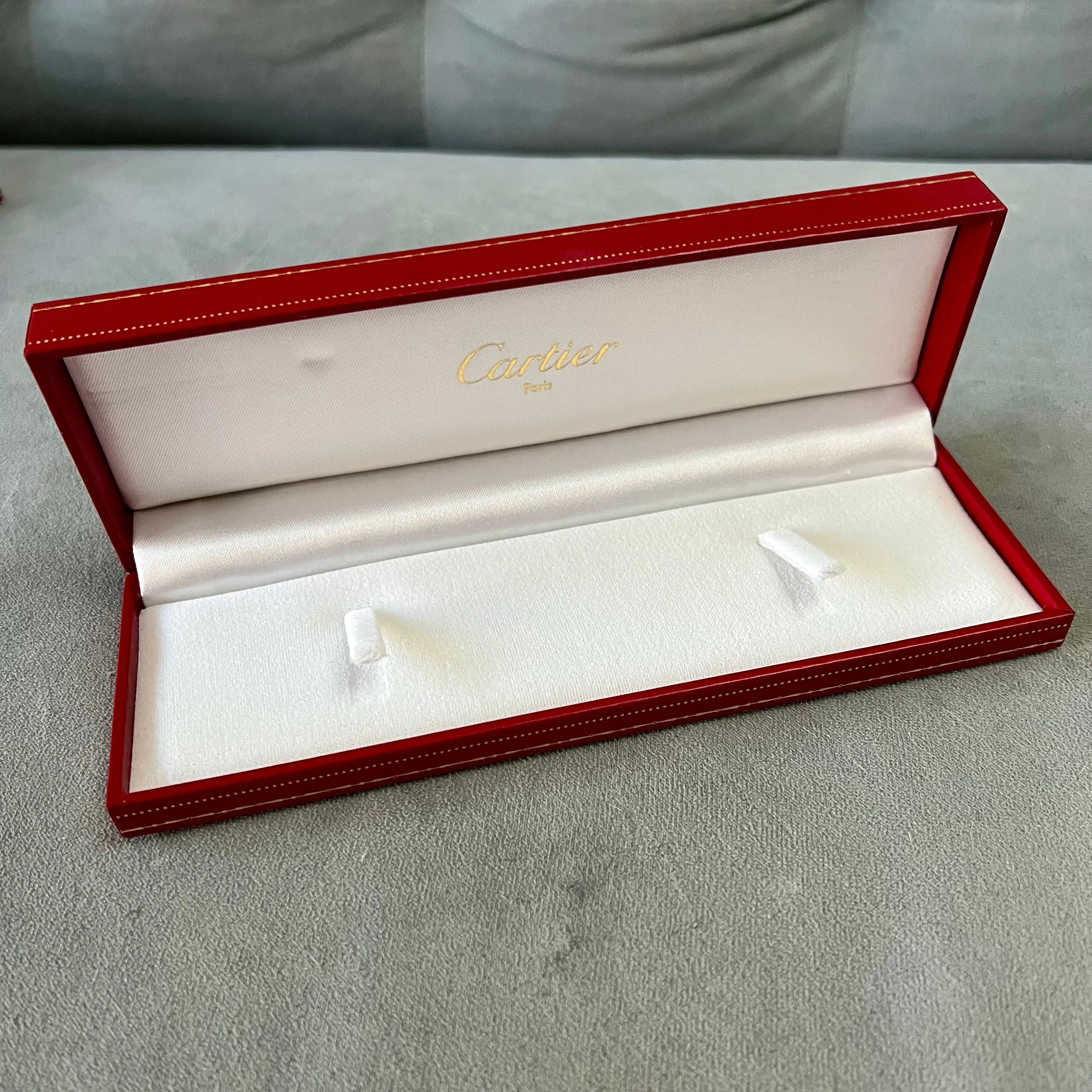 CARTIER Pasha Bracelet Box + Outer Box + Empty Certificate + Booklet