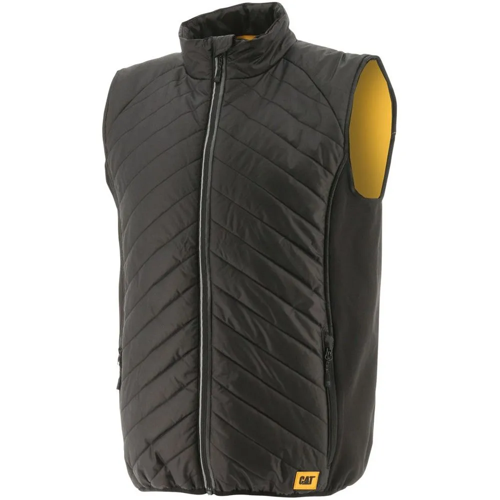 CAT Workwear Mens Trades Hybrid Quilted Bodywarmer Gilet