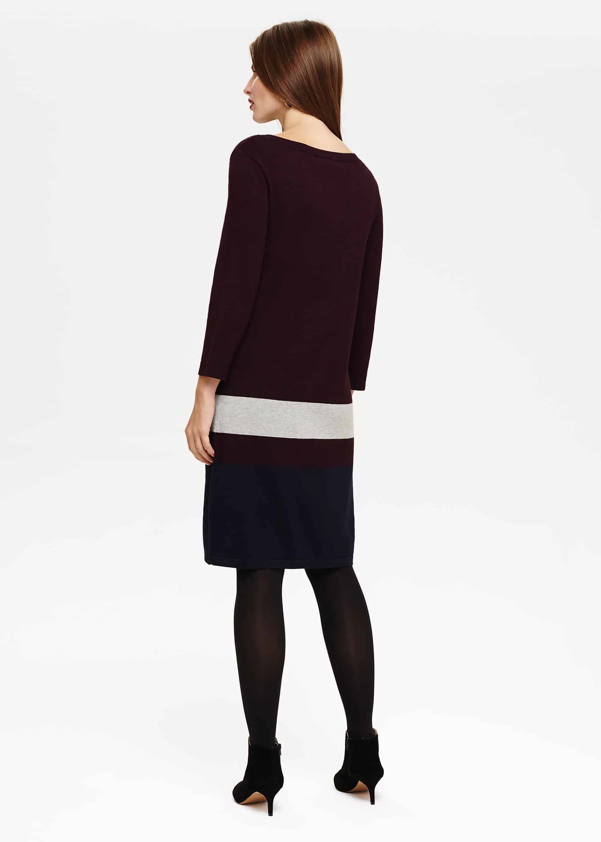 Celine Block Hem Tunic Dress