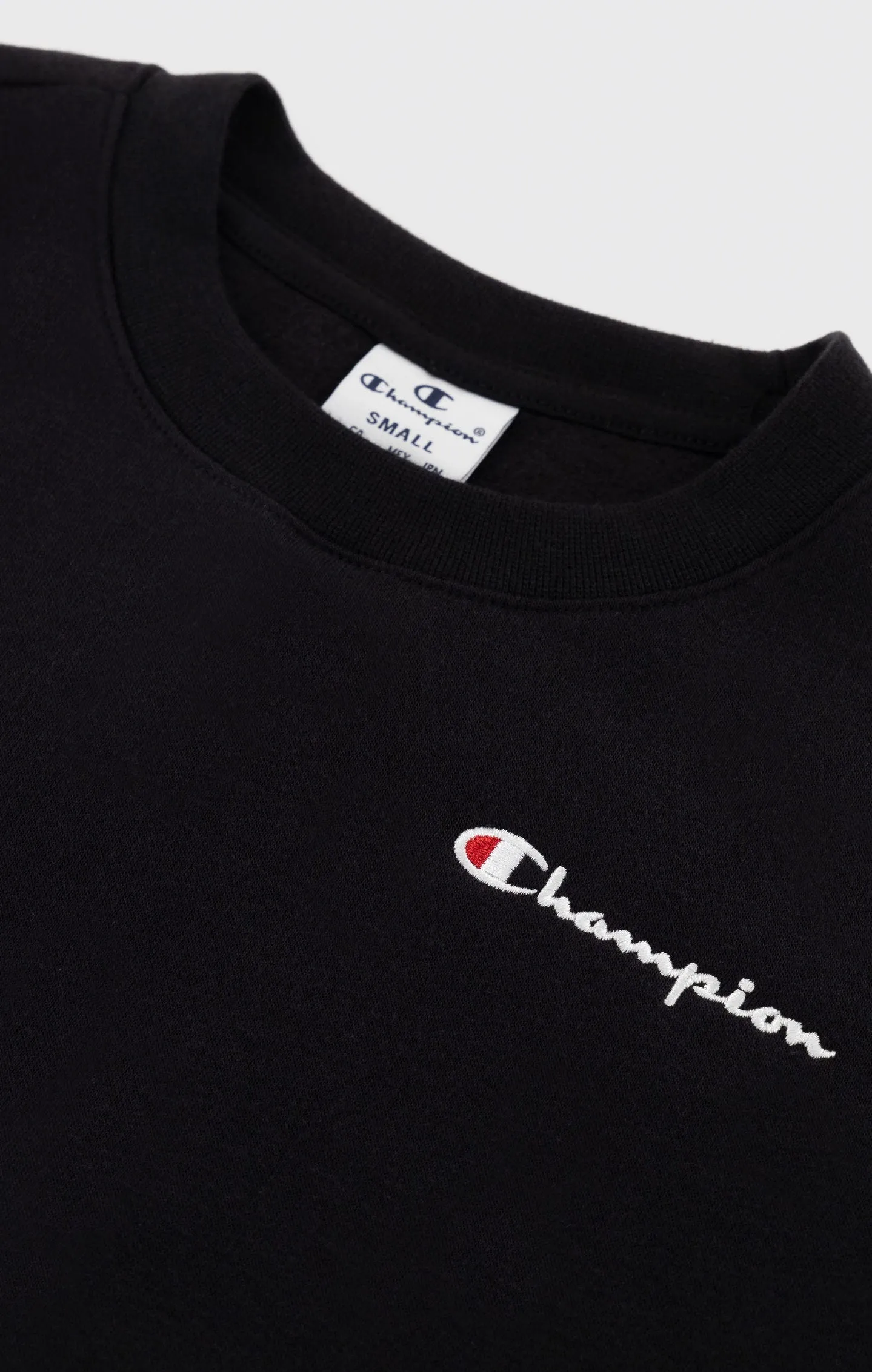 Champion Icons Script Logo Crewneck Fleece Sweatshirt