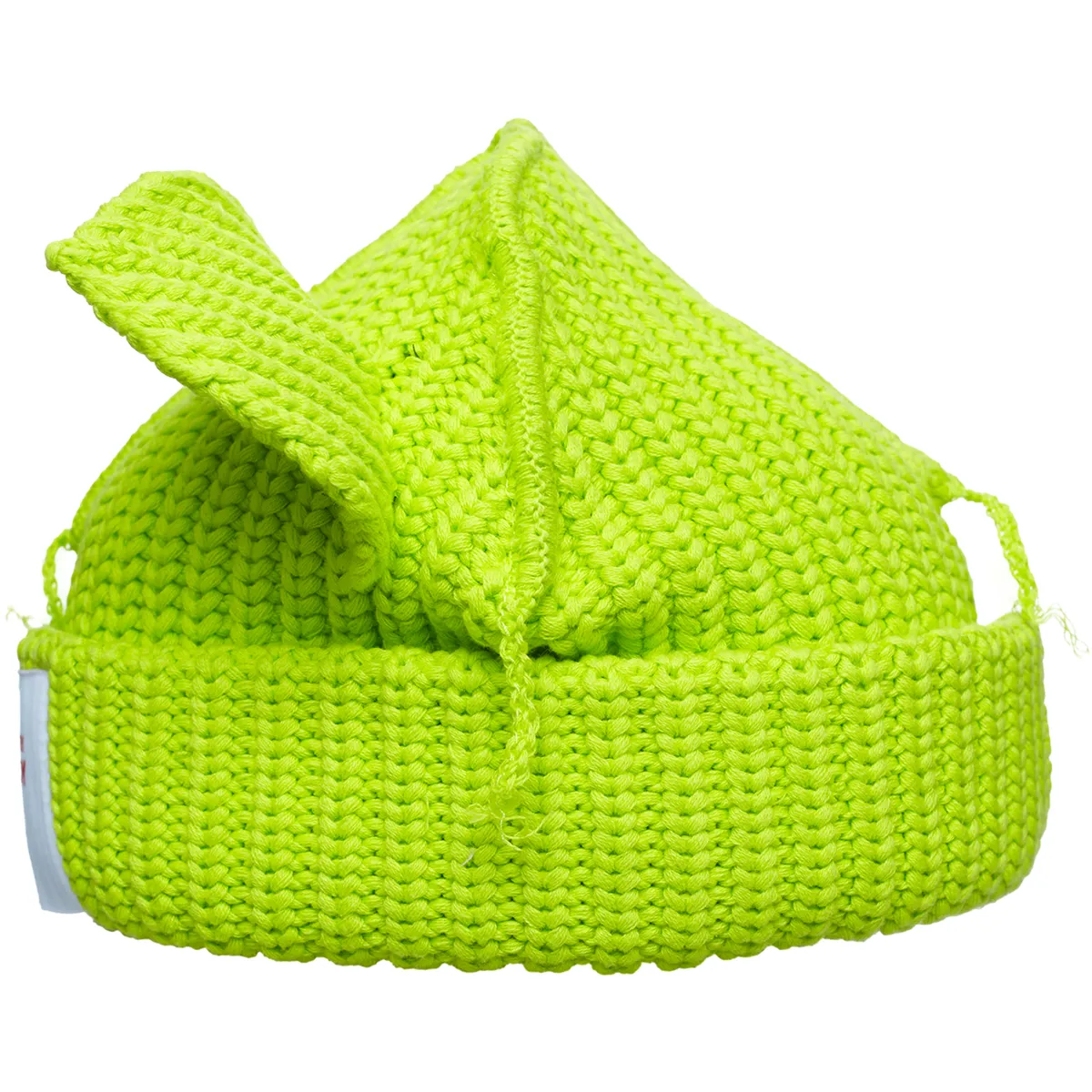 Chunky Ears Beanie - Neon