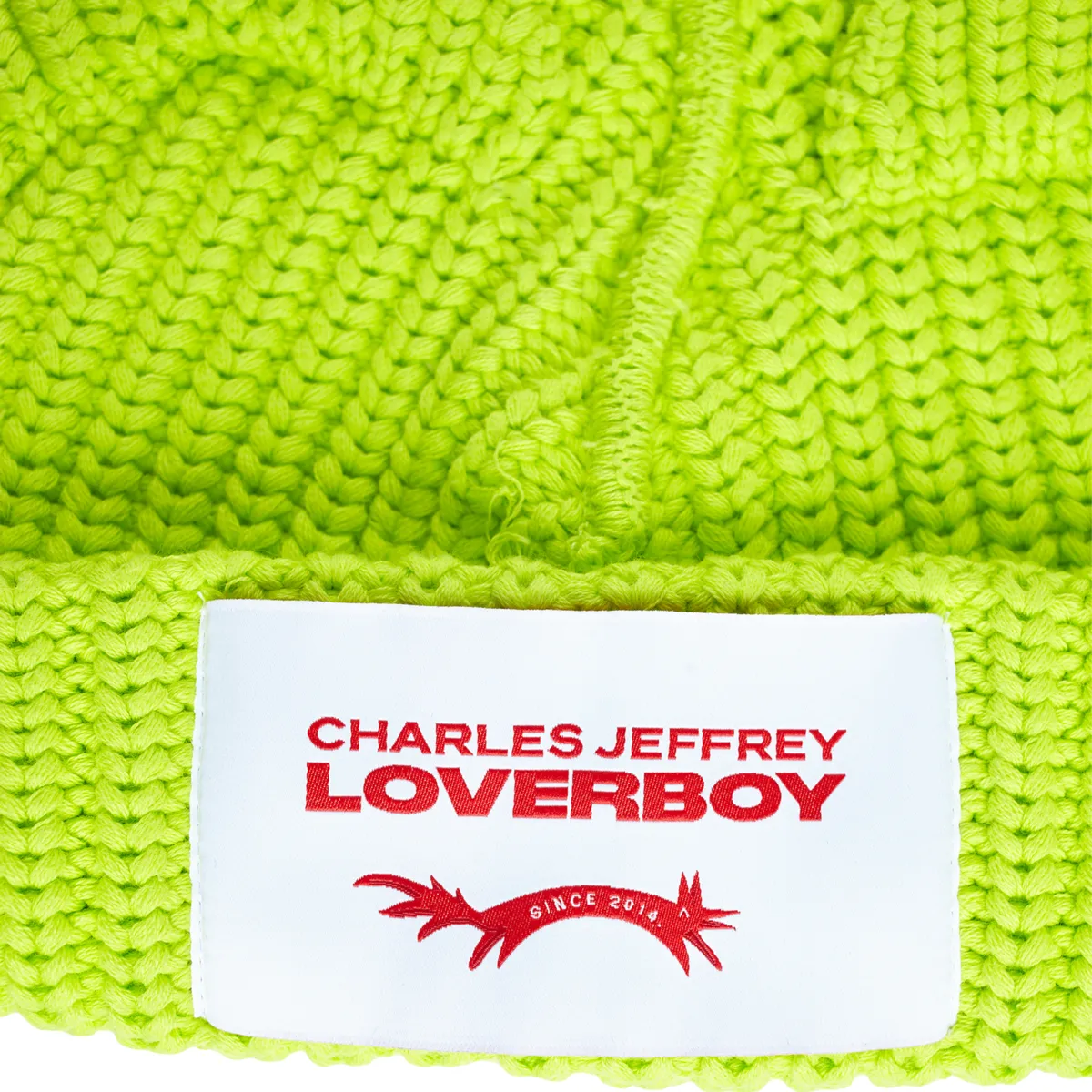 Chunky Ears Beanie - Neon