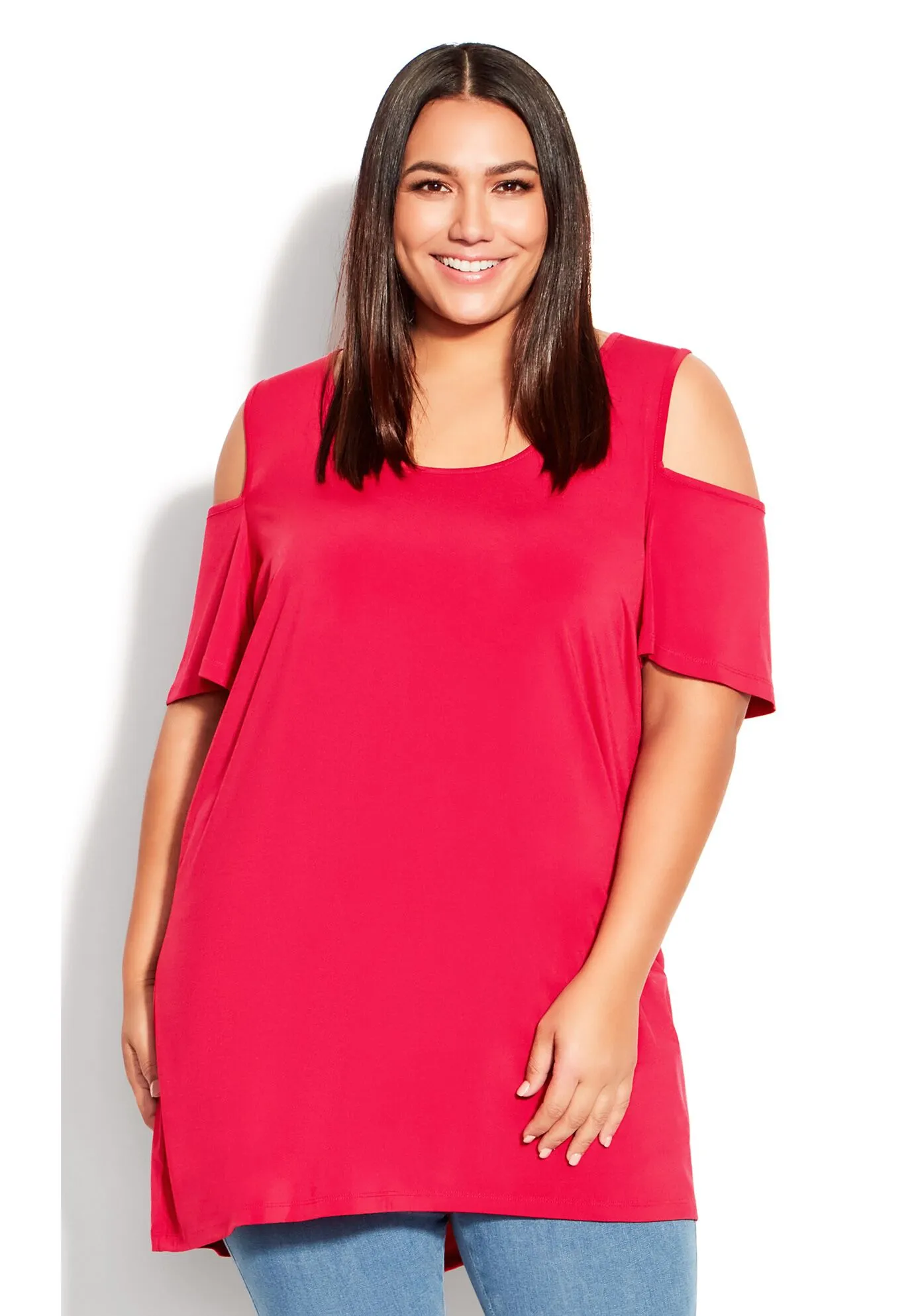 Claire Cold Shoulder Tunic