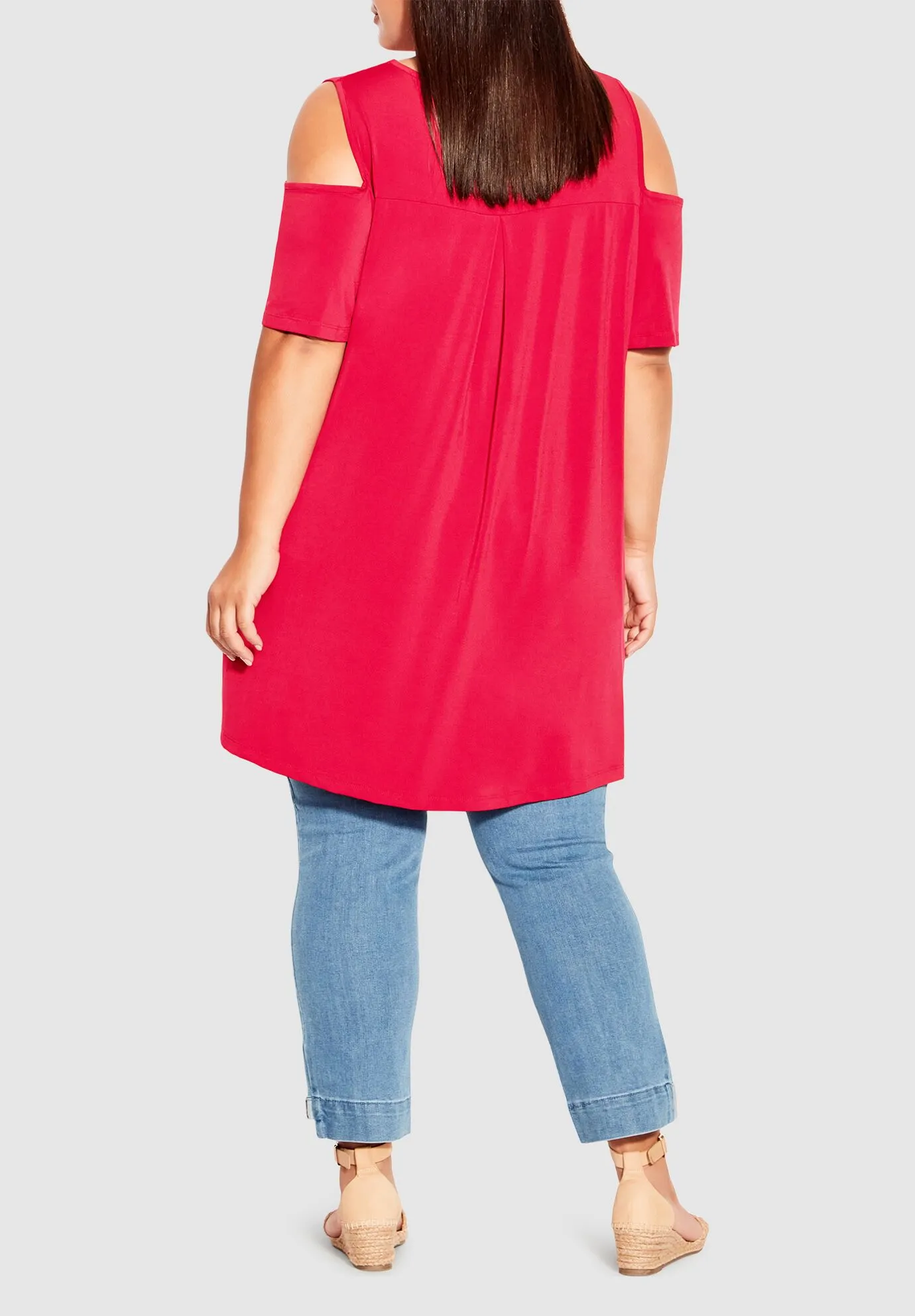 Claire Cold Shoulder Tunic